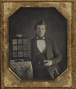 Portrait of a Daguerreotypist, 1845 (with Frame)