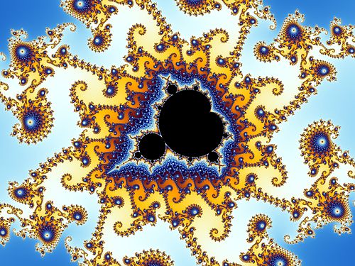 Mandelbrot set, step 7, by Wolfgangbeyer