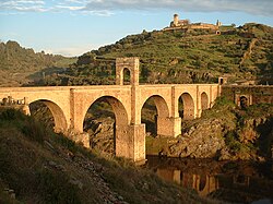 Alcántara Bridge in Spain